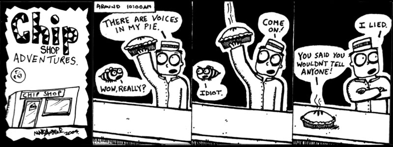 Chip Shop Adventures #12 - Talking Pie.