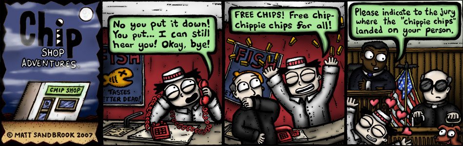 Chip Shop Adventures #163 - Chippie chips.