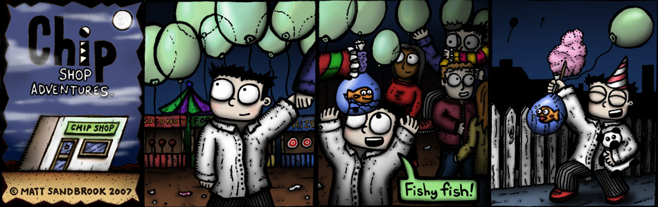Chip Shop Adventures #170 - Clownin' around pt5: Balloons.