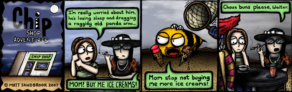 Chip Shop Adventures #174 - Clownin' around pt9: Greedy Bee.