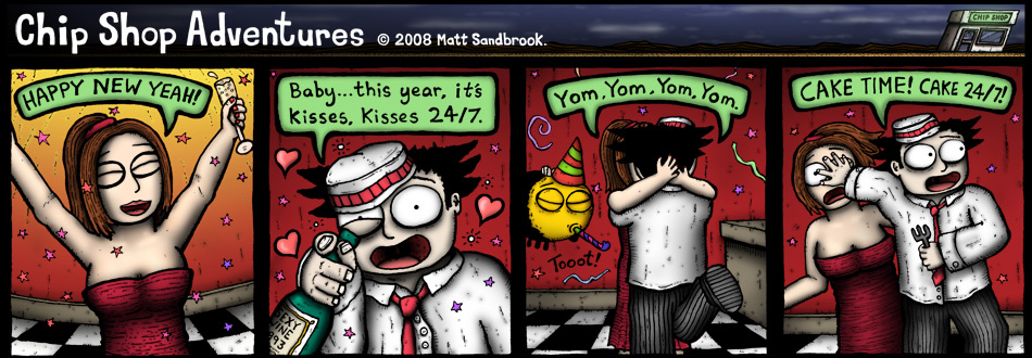 Chip Shop Adventures #206 - Happy New Yom-yoms.