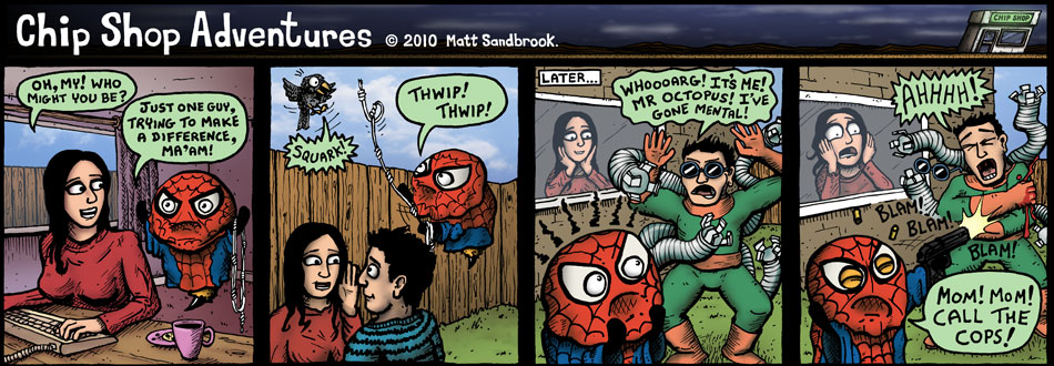 Chip Shop Adventures #282 - Does whatever an idiot can pt1.