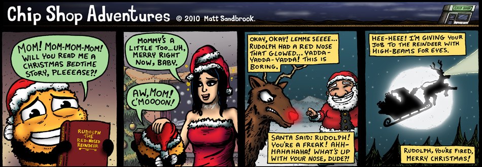 Chip Shop Adventures #295 - Christmas 2010.