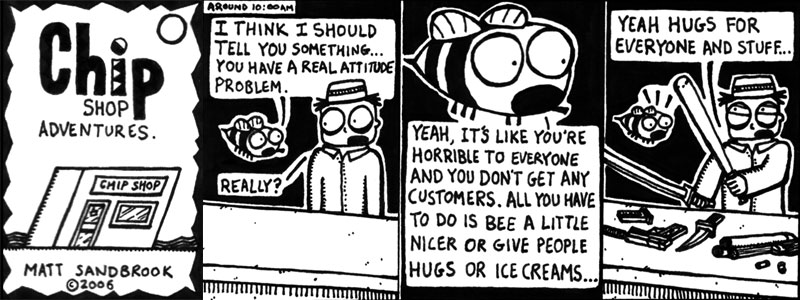 Chip Shop Adventures #58 - How to bee a better person.