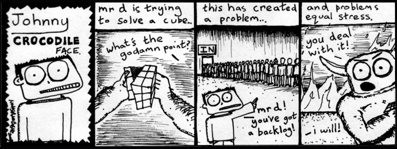 Johnny Crocodile Face #3