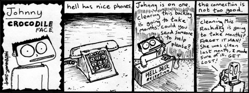 Johnny Crocodile Face #5