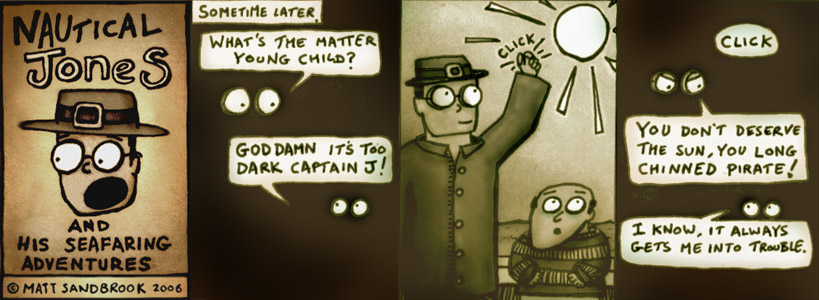 Nautical Jones #5 - Jones has the power.