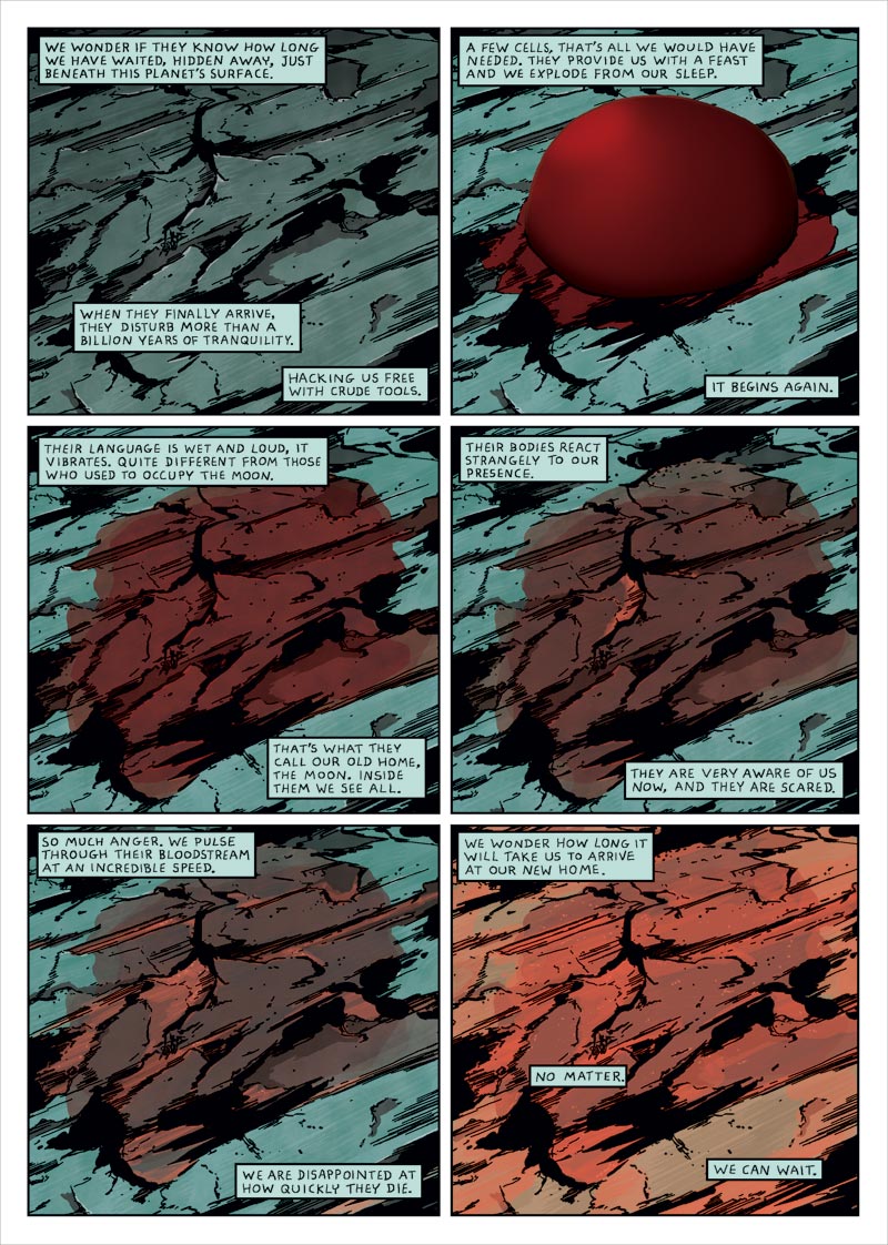 Misc. Comic #14 - The End - Page 1.